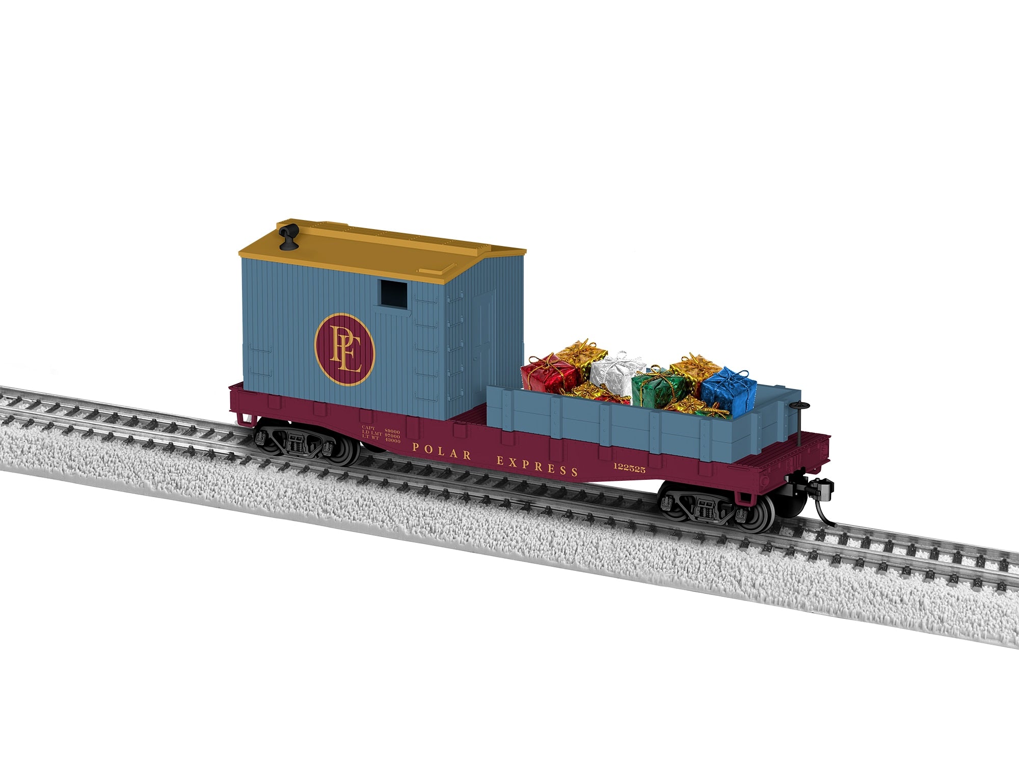 PREORDER Lionel HO 2554660 Work Caboose, The Polar Express #122525