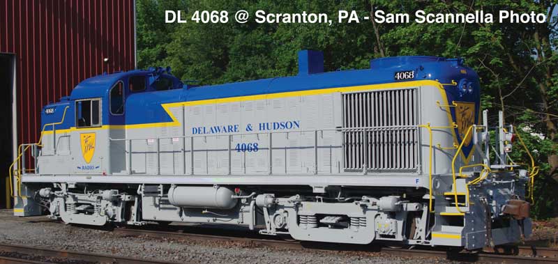 PREORDER Bowser HO 25674 ALCO RS-3 Diesel Locomotive, Delaware Lackawanna #4068 (DCC & Sound Equipped)