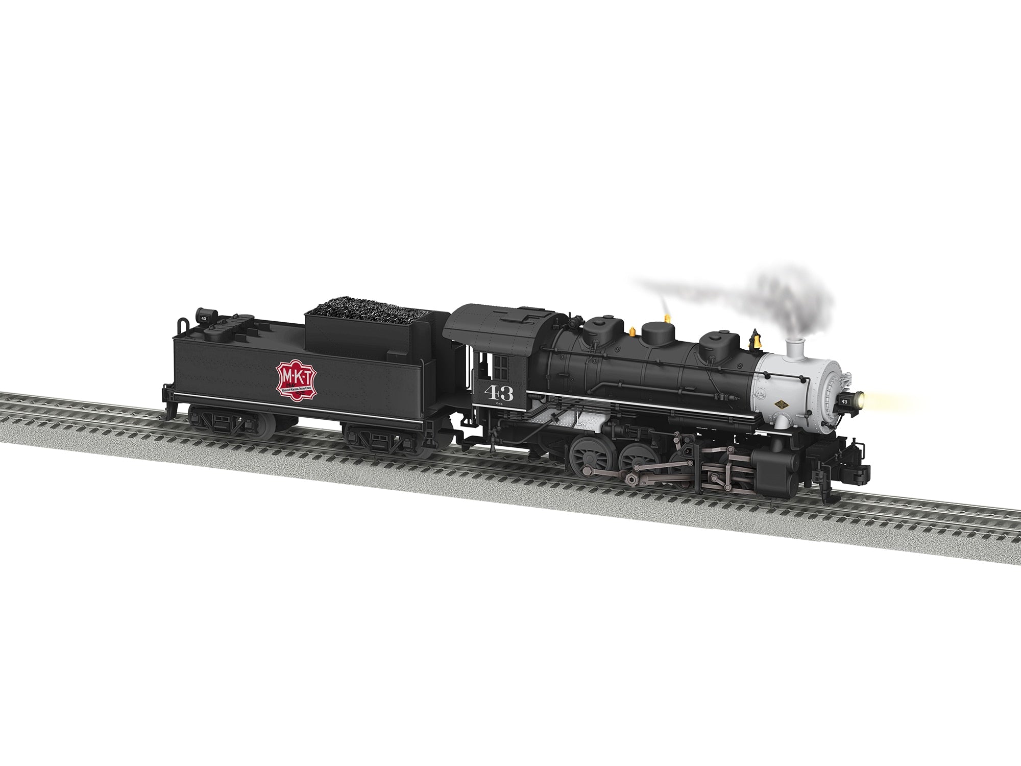 PREORDER Lionel O 2631200 Legacy 0-8-0 Steam Locomotive, Missouri-Kansas-Texas #43 (DCC & Sound Equipped)