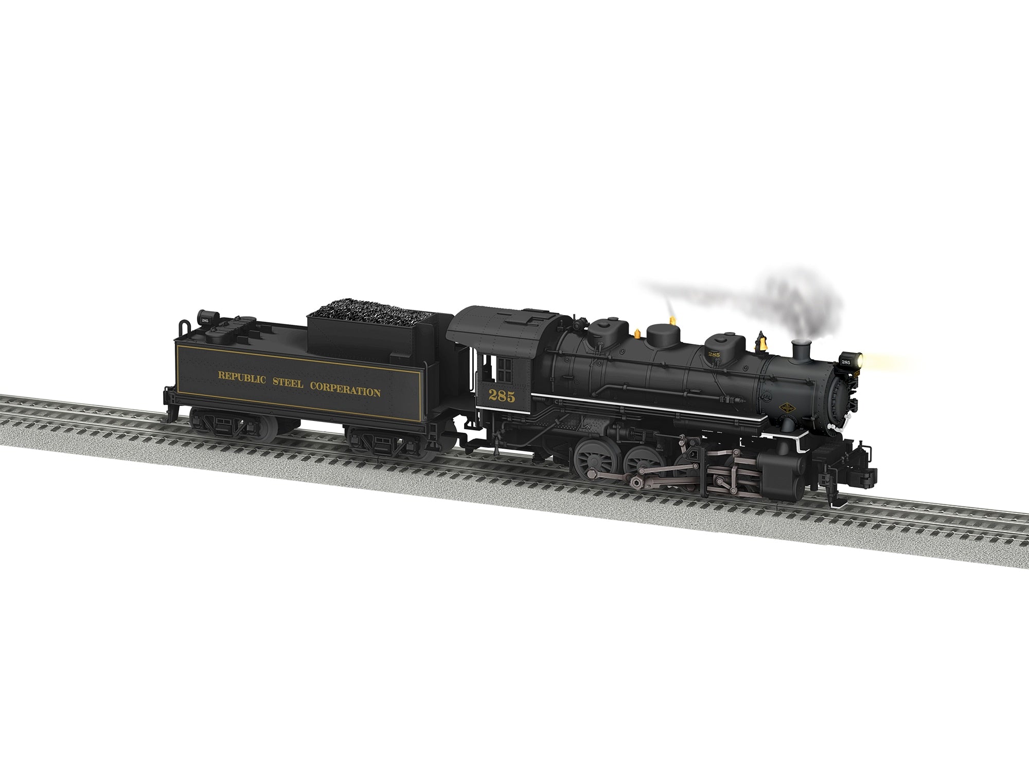 PREORDER Lionel O 2631220 Legacy 0-8-0 Steam Locomotive, Republic Steel #285 (DCC & Sound Equipped)