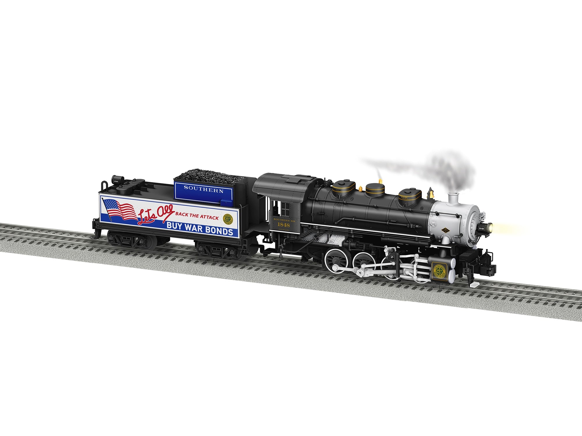 PREORDER Lionel O 2631240 Legacy 0-8-0 Steam Locomotive, Southern #1848 (DCC & Sound Equipped)