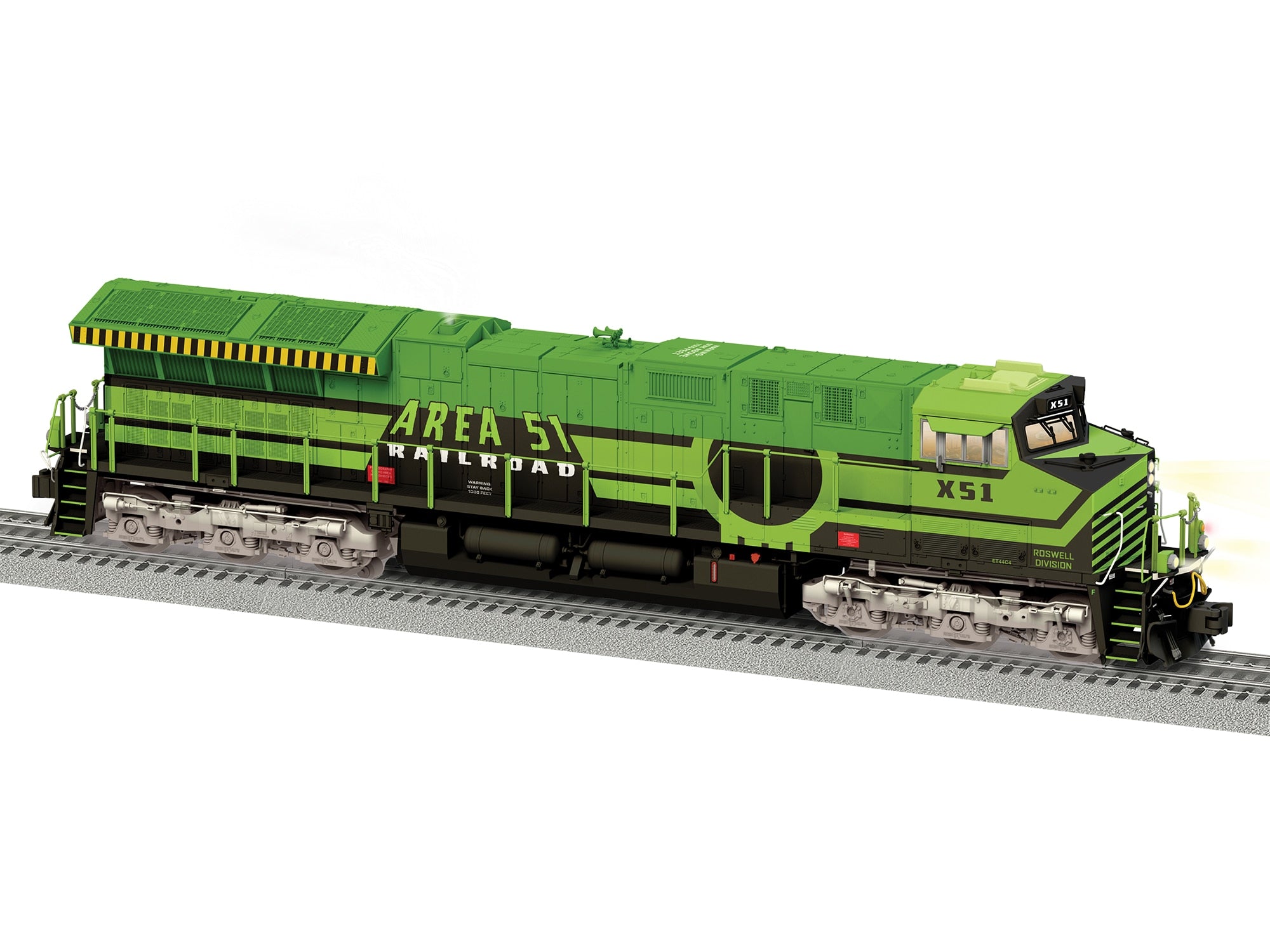 PREORDER Lionel O 2633011 Legacy ET44 Diesel Locomotive, Area 51 #X51 (DCC & Sound Equipped)