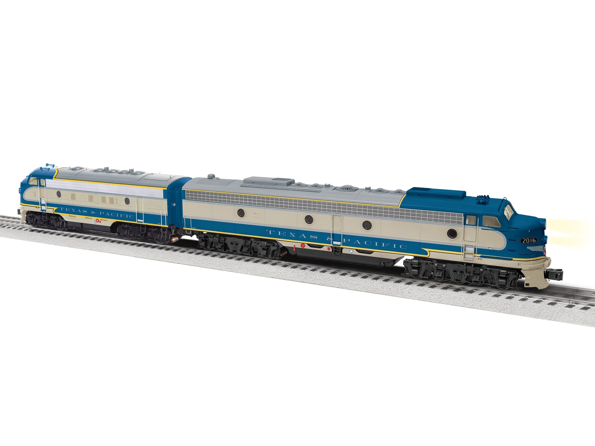 PREORDER Lionel O 2633250 Legacy E8/F7 AA Diesel Locomotive, Texas & Pacific (DCC & Sound Equipped)
