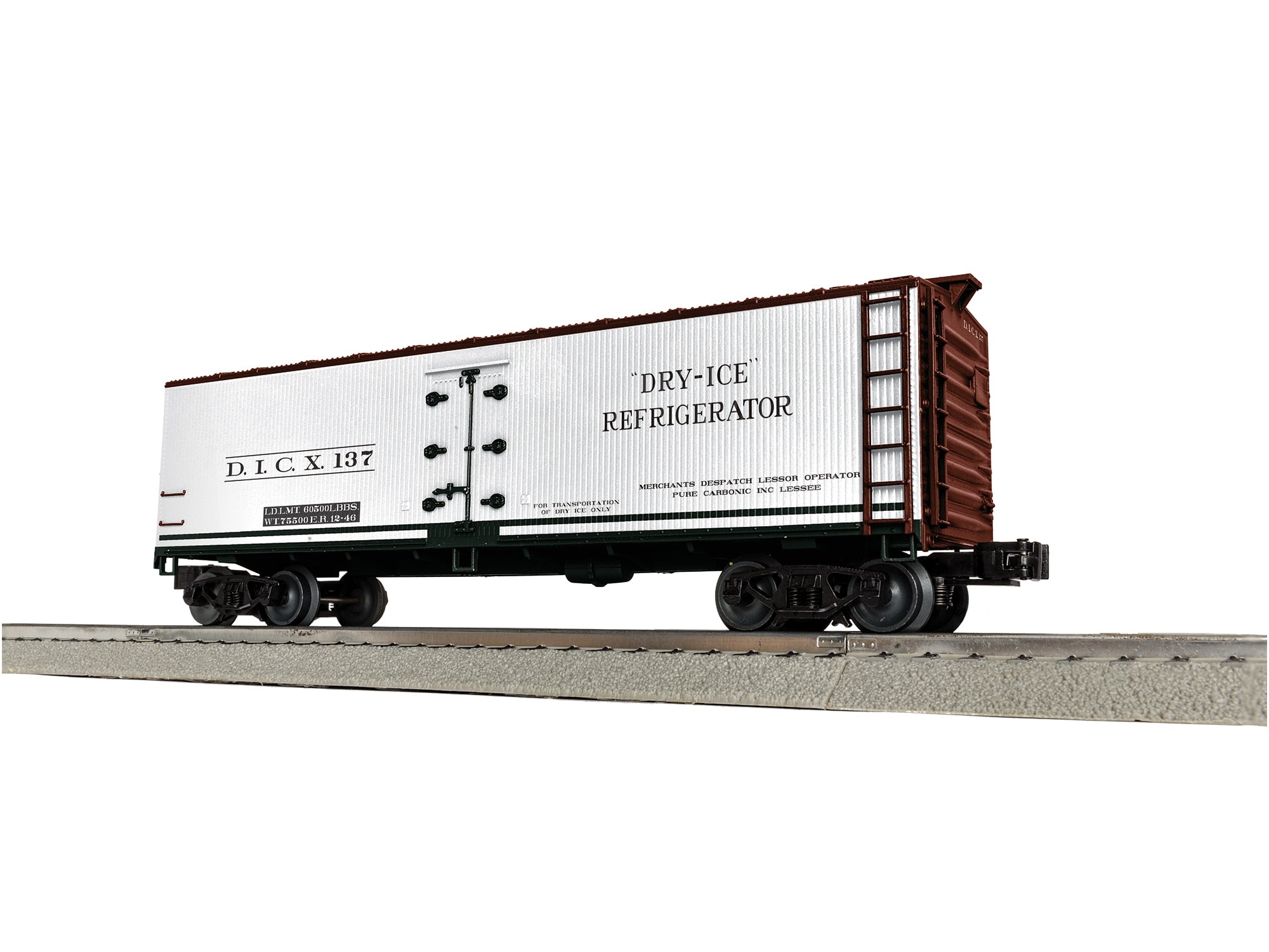 PREORDER Lionel O 2642022 Woodside Reefer, Dry Ice #137