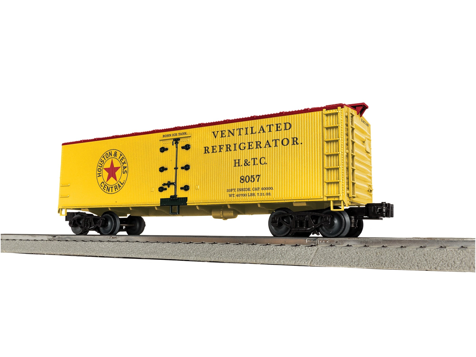 PREORDER Lionel O 2642032 Woodside Reefer, Houston & Texas Central #8057