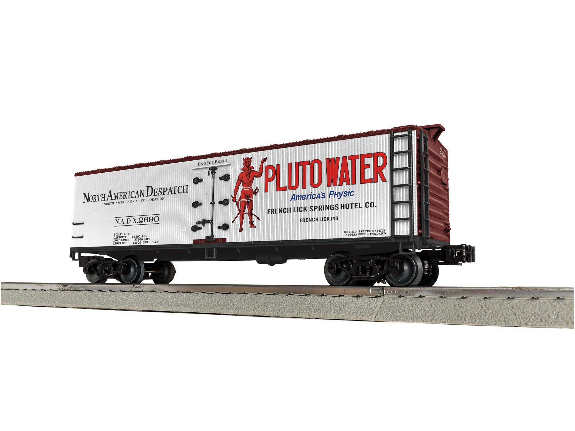 PREORDER Lionel O 2642052 Woodside Reefer, Pluto Water #2690