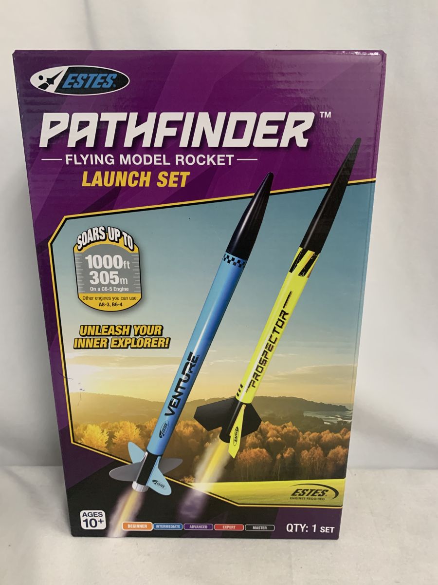 Estes Rockets 3238 Pathfinder Pack Tandem (2 Rockets) Launch Set Hobby Distribu