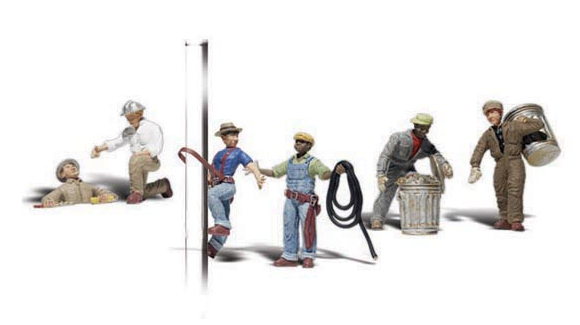 Woodland Scenics 2742 City Workers, O