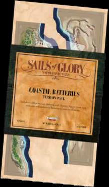 Sails of Glory: Terrain Pack - Coastal Batteries