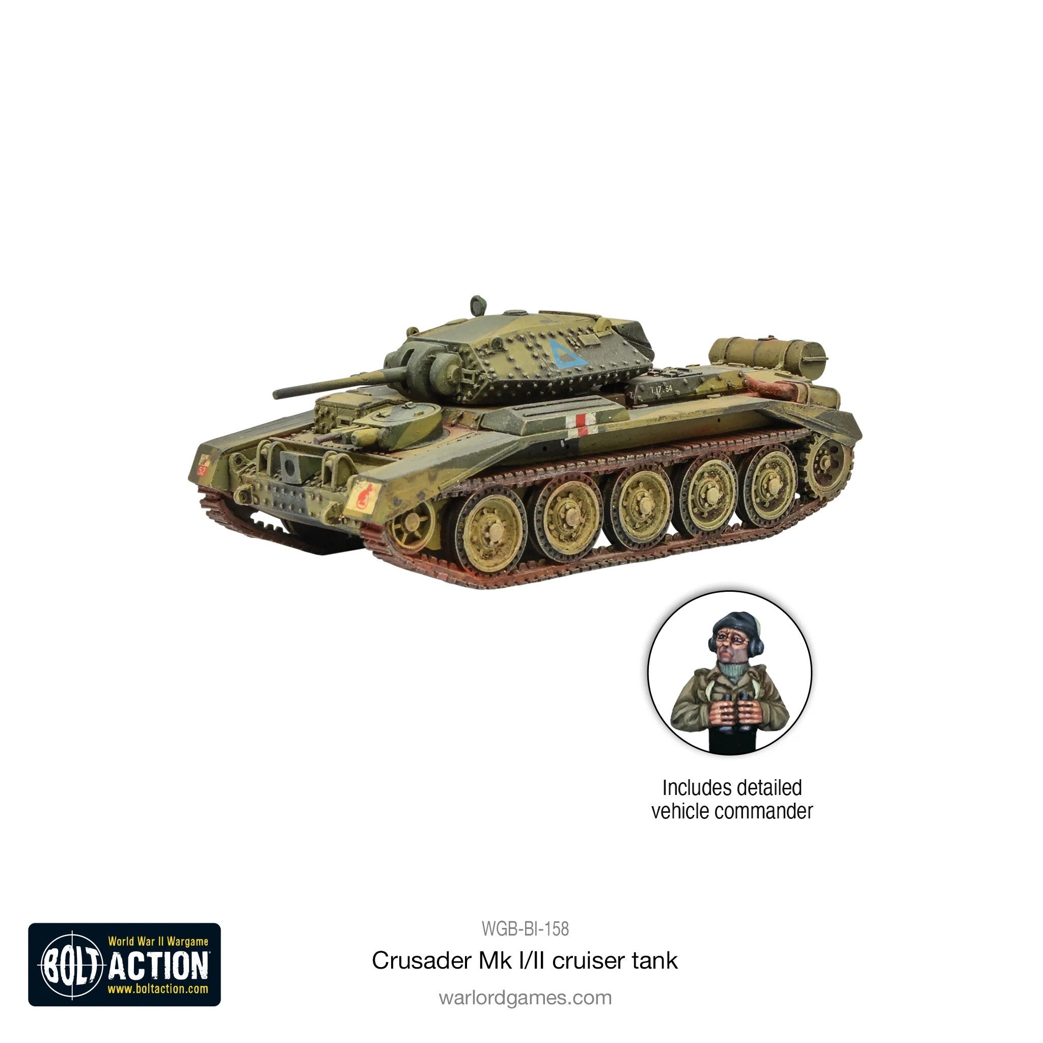 Bolt Action: British Crusader Tank