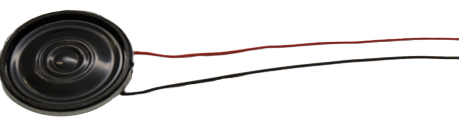 Digitrax 21004 SP28288 Round 28mm 8 Ohm Speaker with wires