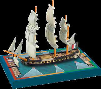 Sails of Glory: Proserpine 1785 French Frigate Ship Pack
