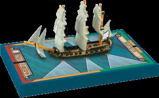 Sails of Glory: Alligator 1782 French Ship Sloop Ship Pack
