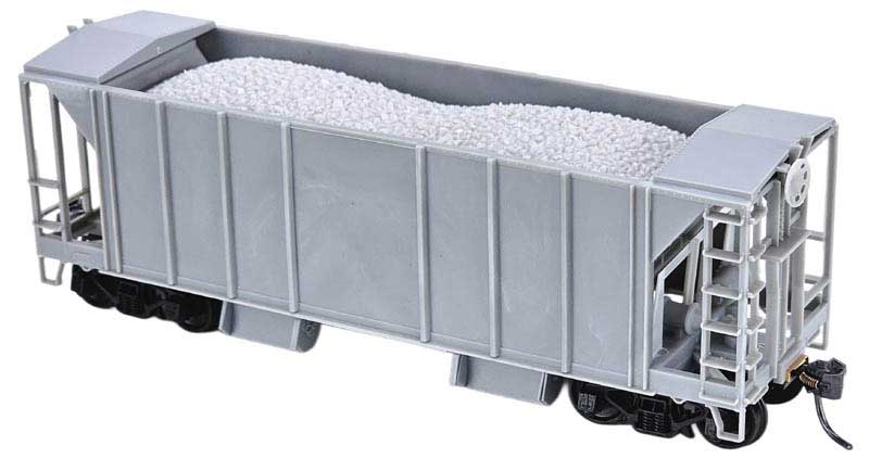Bowser HO 31705 70-Ton 2 Bay Ballast Car Kits, Undecorated