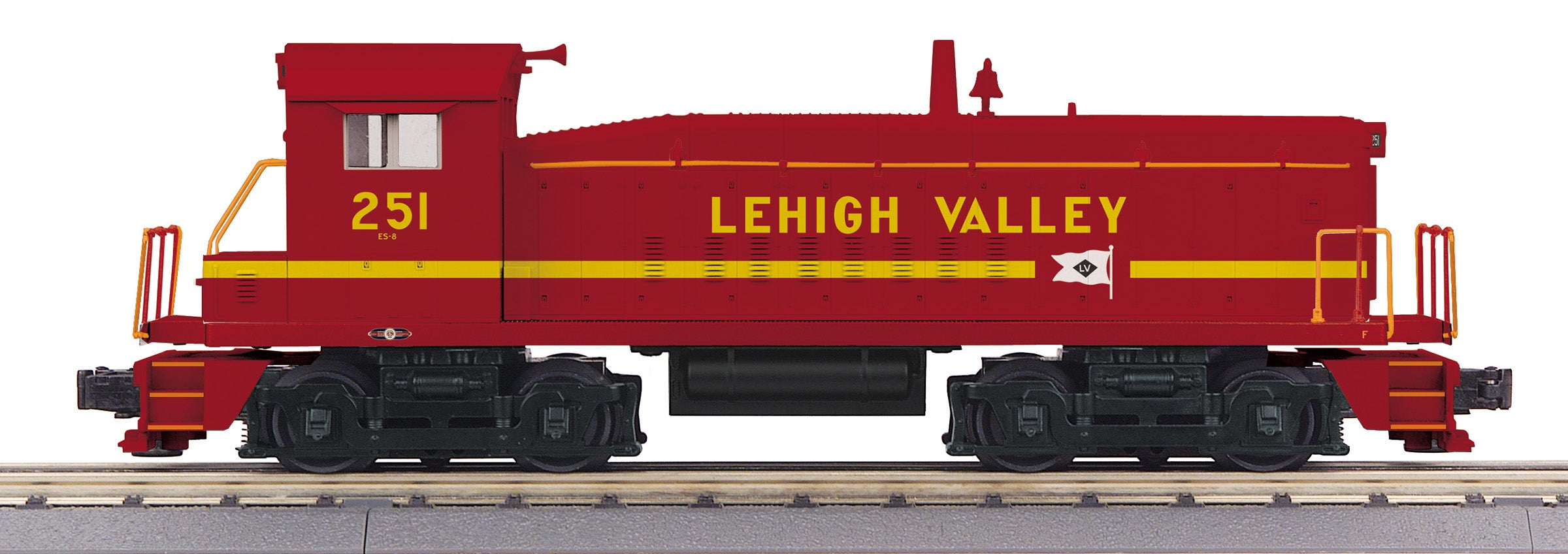 PREORDER MTH RailKing O 30-21299-1 SW-8 Switcher Diesel Engine, Lehigh Valley #251 (Proto-Sound 3.0 Equipped) | 381.25