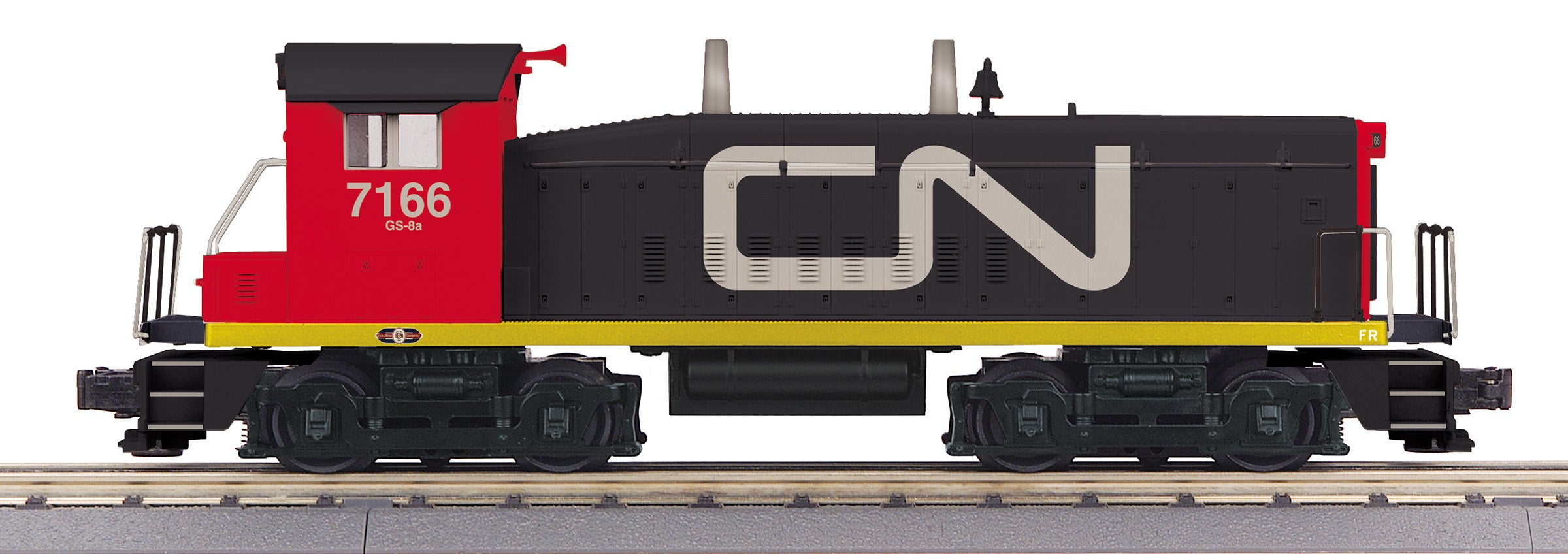 PREORDER MTH RailKing O 30-21304-1 SW-8 Switcher Diesel Engine, Canadian National #7166 (Proto-Sound 3.0 Equipped) | 381.25