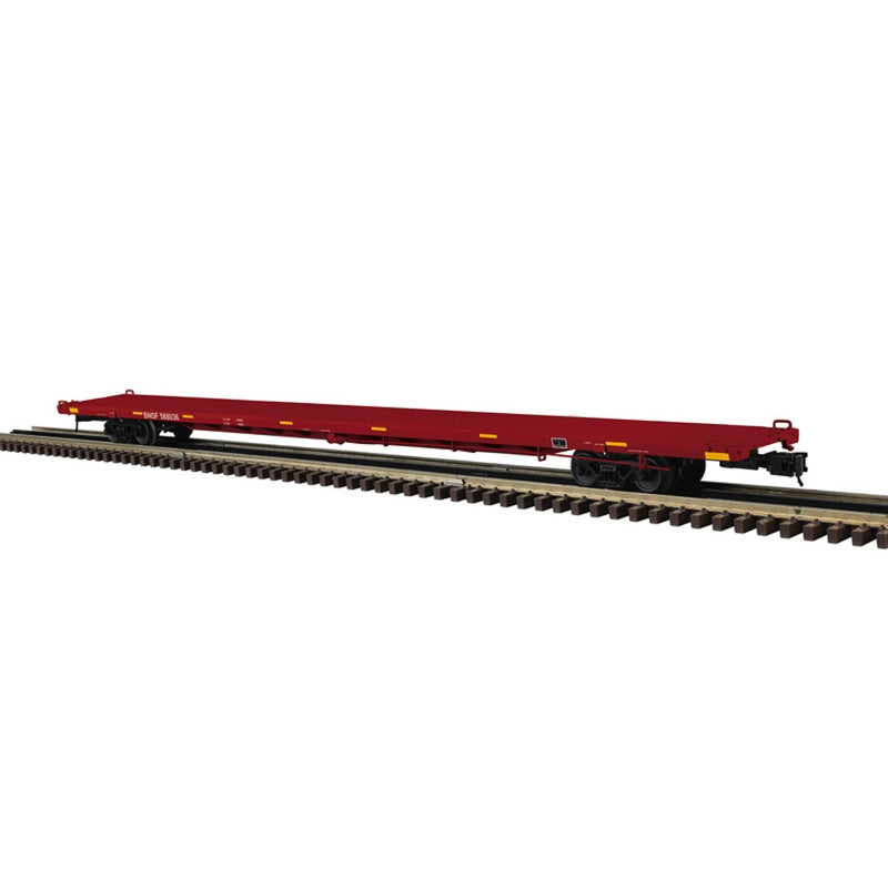PREORDER Atlas Master Line O 3001936 3-Rail 89' 4" Intermodal Flatcar, Burlington Northern Santa Fe