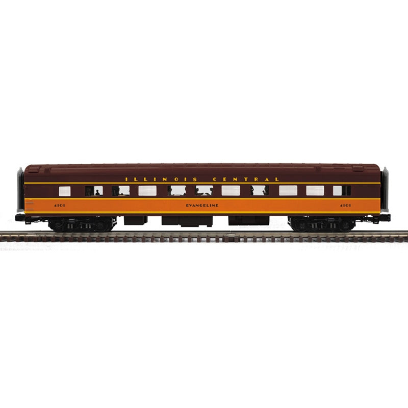 PREORDER Atlas Premier O 3001954 3-Rail 70' Streamlined Diner, Illinois Central #4101 Evangeline