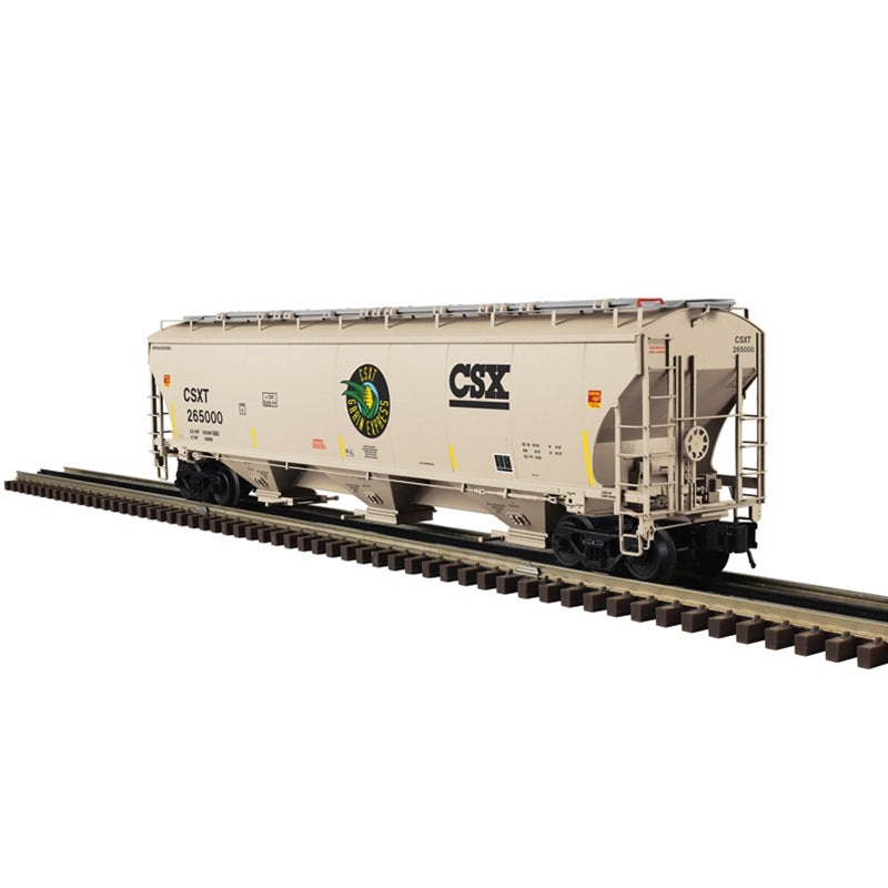 PREORDER Atlas Master Line O 3002921 2-Rail Trinity 5161 Cubic Foot Covered Hopper, CSX