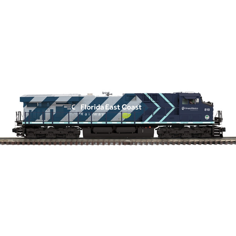 PREORDER Atlas O 30138420 GE ES44AC Locomotive 3-Rail, Proto-Sound 3.0 and DCS, Premier, Florida East Coast #810 (DCC and Sound Equipped)