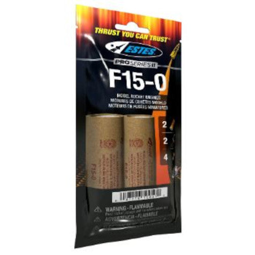 Estes 10051 F15-0 29mm Engines/2pk