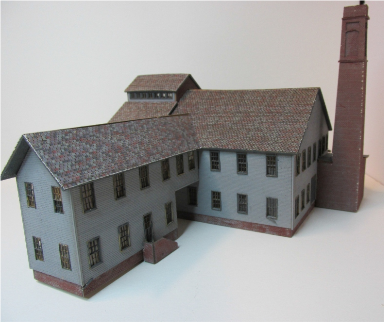 RSlaserKits 3057 COURTER FACTORY, N Scale