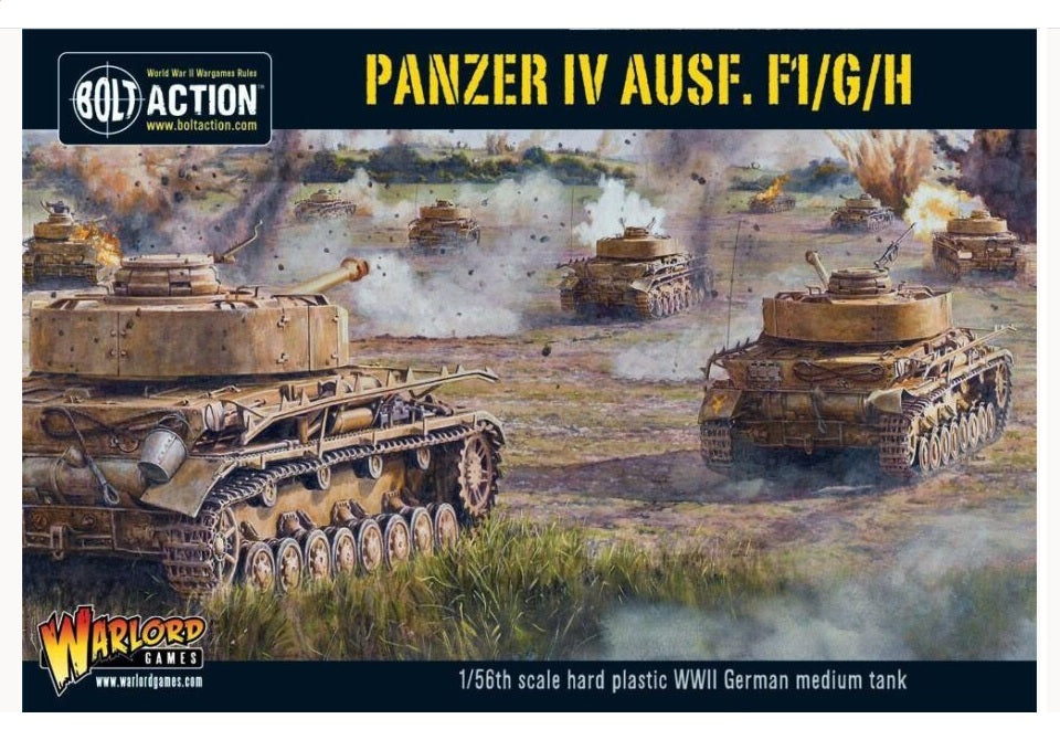 Bolt Action: German Panzer IV Ausf. F1/G/H Medium Tank