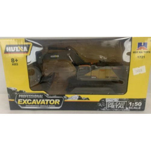 Imex 14528 Diecast Excavator Yellow 1:50