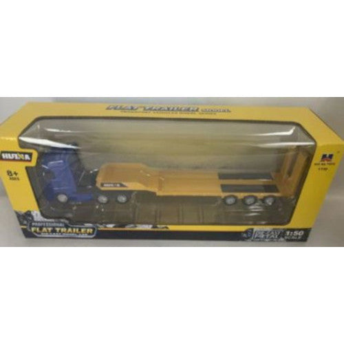Imex 14538 Diecast Flatbed Truck blue-yellow 1:50