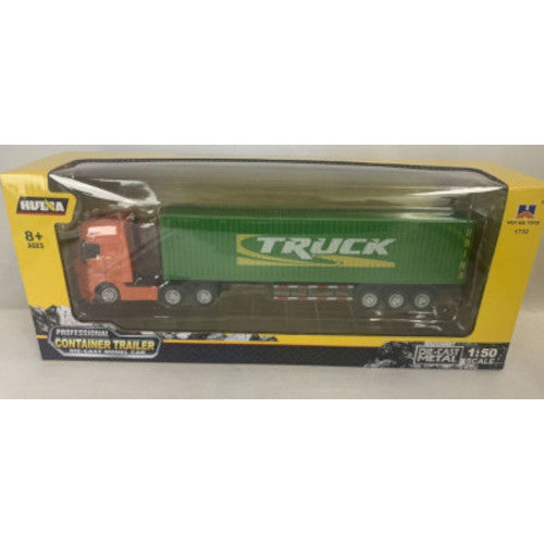 Imex 14542 Diecast Container Truck Green 1:50