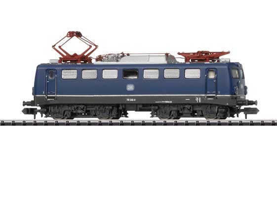 PREORDER Minitrix N T16109 Class 110 Electric, German Federal Railway #110 246-6 (DCC and Sound)