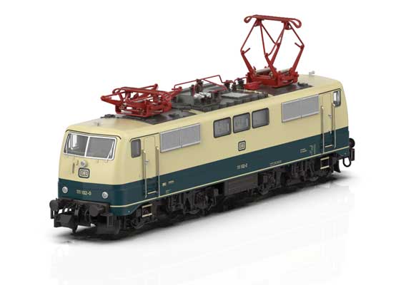 PREORDER Minitrix N 16721 Class 111 Electric SX, German Federal Railroad #111 102-0 (DCC and Sound)
