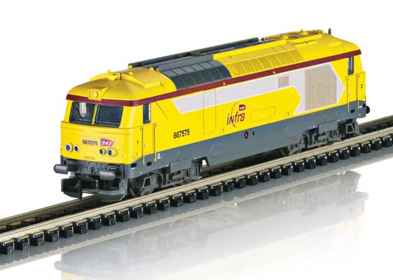 PREORDER Minitrix N 16707 Class BB 67400 Diesel, French State Railways SNCF (DCC and Sound)