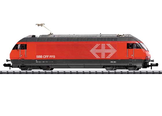 PREORDER Minitrix N T16764 Class Re 460 Electric, Swiss Federal Railways #460 118-3 Gotthard (DCC and Sound)
