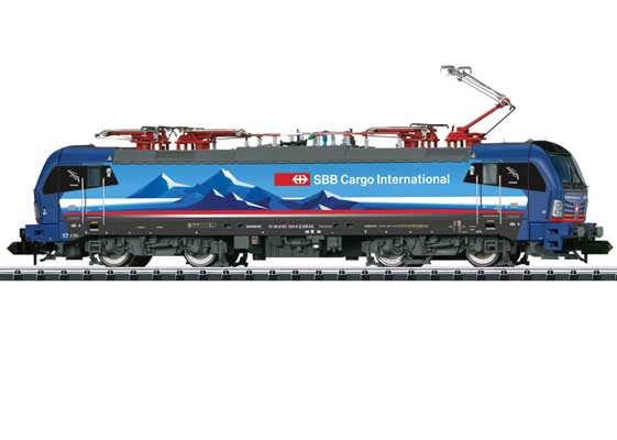 PREORDER Minitrix N T16832 Siemens Vectron Class 193 Electric, SBB Cargo International #193 524- (DCC and Sound)