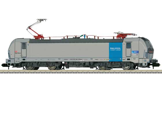 PREORDER Minitrix N T16833 Siemens Vectron Class 193 Electric, Railpool #193 806-7 (DCC and Sound)