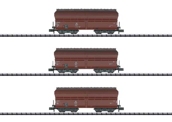 PREORDER Minitrix N 18268 Type kkt 57 4-Axle Dump/Hopper, German Federal Railroad (3)