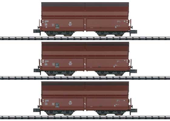 PREORDER Minitrix N 18270 Type kkt 62 4-Axle Dump/Hopper, German Federal Railroad (3)