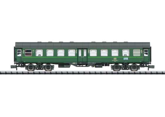 PREORDER Minitrix N 18453 Type Byg 515 2nd Class Rebuild Coach, German Federal Railroad