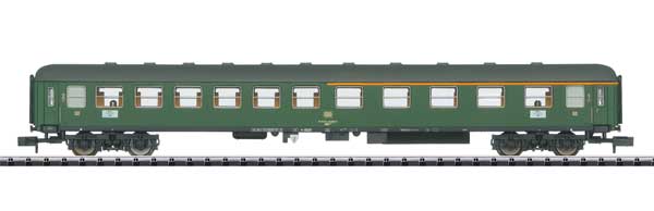 PREORDER Minitrix N T18473 Type ABm 225 1st/2nd Class Coach, German Federal Railroad DB