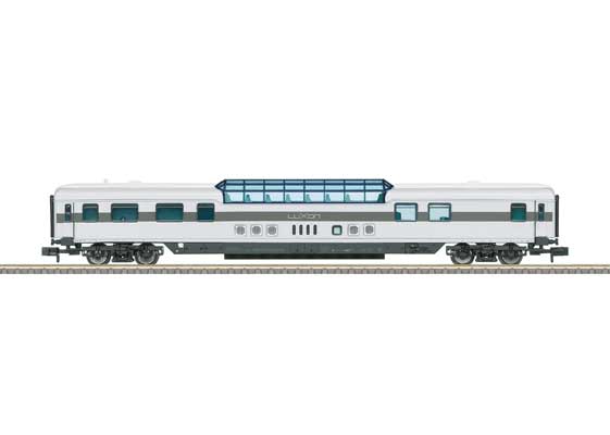 PREORDER Minitrix N 18429 Type SRmz Dome Car, LUXON