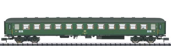 PREORDER Minitrix N T18472 Type Bum 234 2nd Class Coach, German Federal Railroad DB