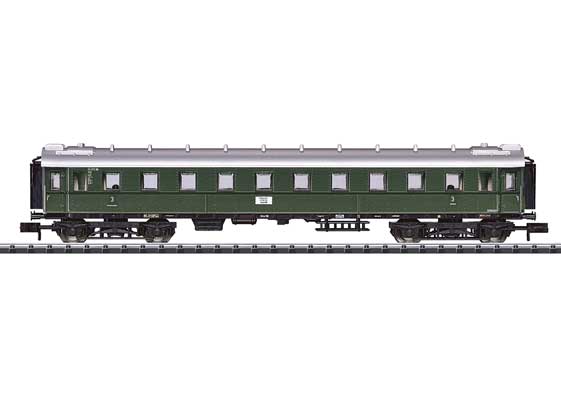 PREORDER Minitrix N T18487 Type C4u-28 3rd Class D 96 Coach, German Federal Railroad