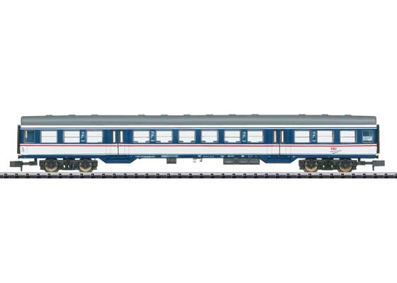 PREORDER Minitrix N T18489 Type Bnrz 450.3 2nd Class Coach, Train Rental, Inc. TRI #50 80 22-35 956-8