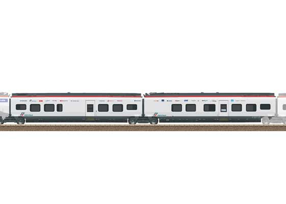 PREORDER Minitrix HO T23284 Intermediate Car Add-On for Class RABe 501 Giruno, Swiss Federal Railways SBB Type B