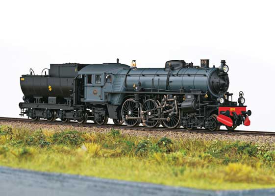 PREORDER Minitrix HO 25490 Class F 1200 4-6-2 Swedish Railroad Museum #1200 (DCC and Sound)