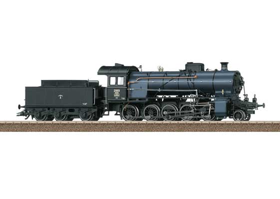 PREORDER Minitrix HO T25254 Class C 5/6 2-10-0 Elephant, Swiss Federal Railways SBB #2969 (DCC and Sound)