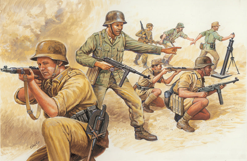 Italeri 6076 WWII German Afrika Corps