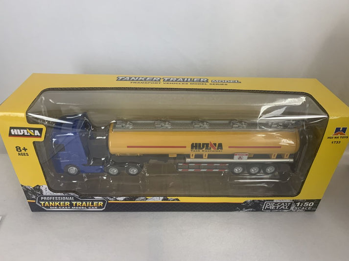Imex 14544 Diecast Tanker Truck blue-yellow 1:50