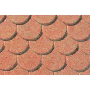 JTT 97438 Pattern Sheets/Scalloped Edge Tile O (1:48)/2pk